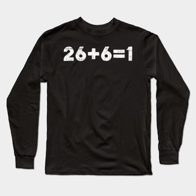 26 + 6 = 1  ...... Irish Independence Design Long Sleeve T-Shirt by feck!